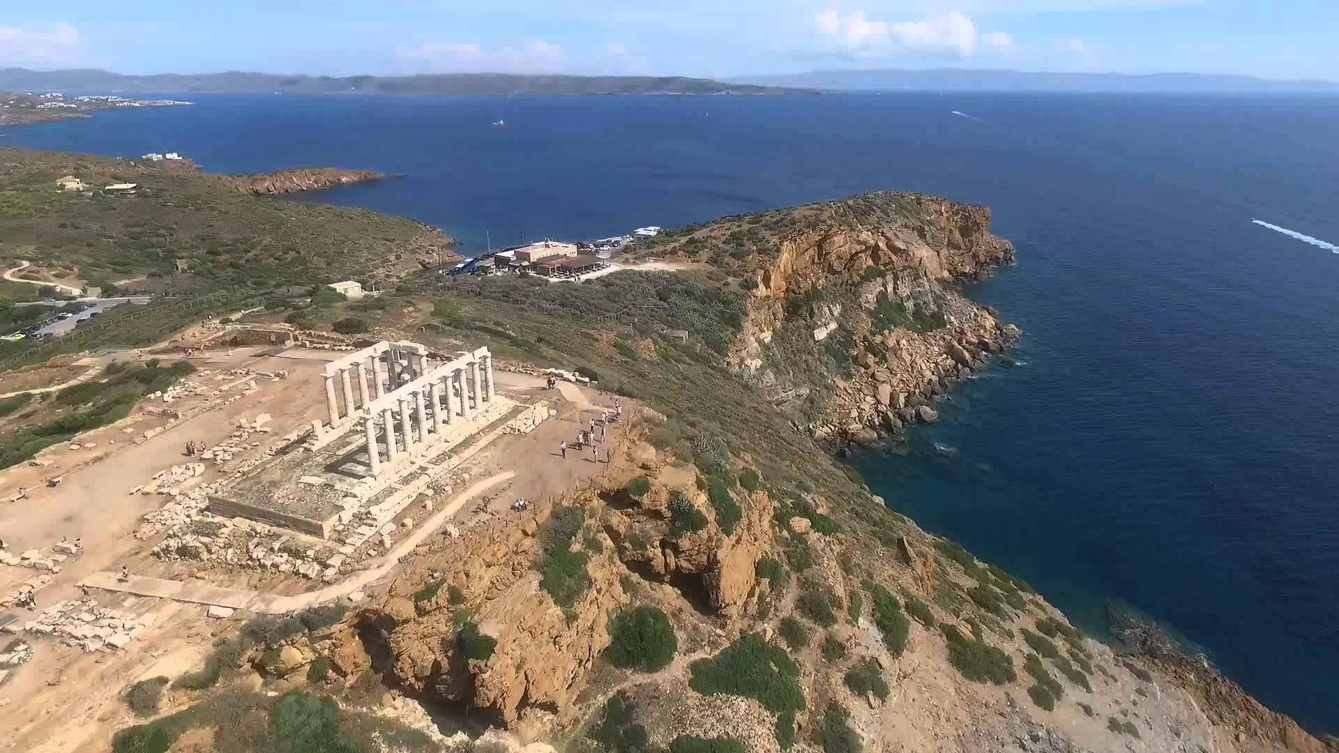 храм посейдона в афинах